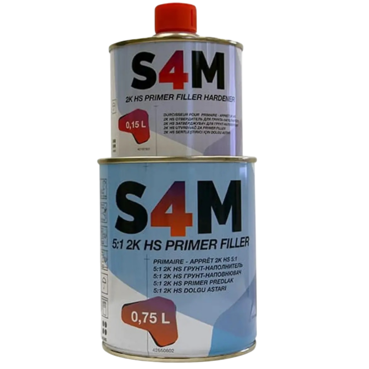 Filler S4M Primer HS 2K 750ml + Intaritor 150ml