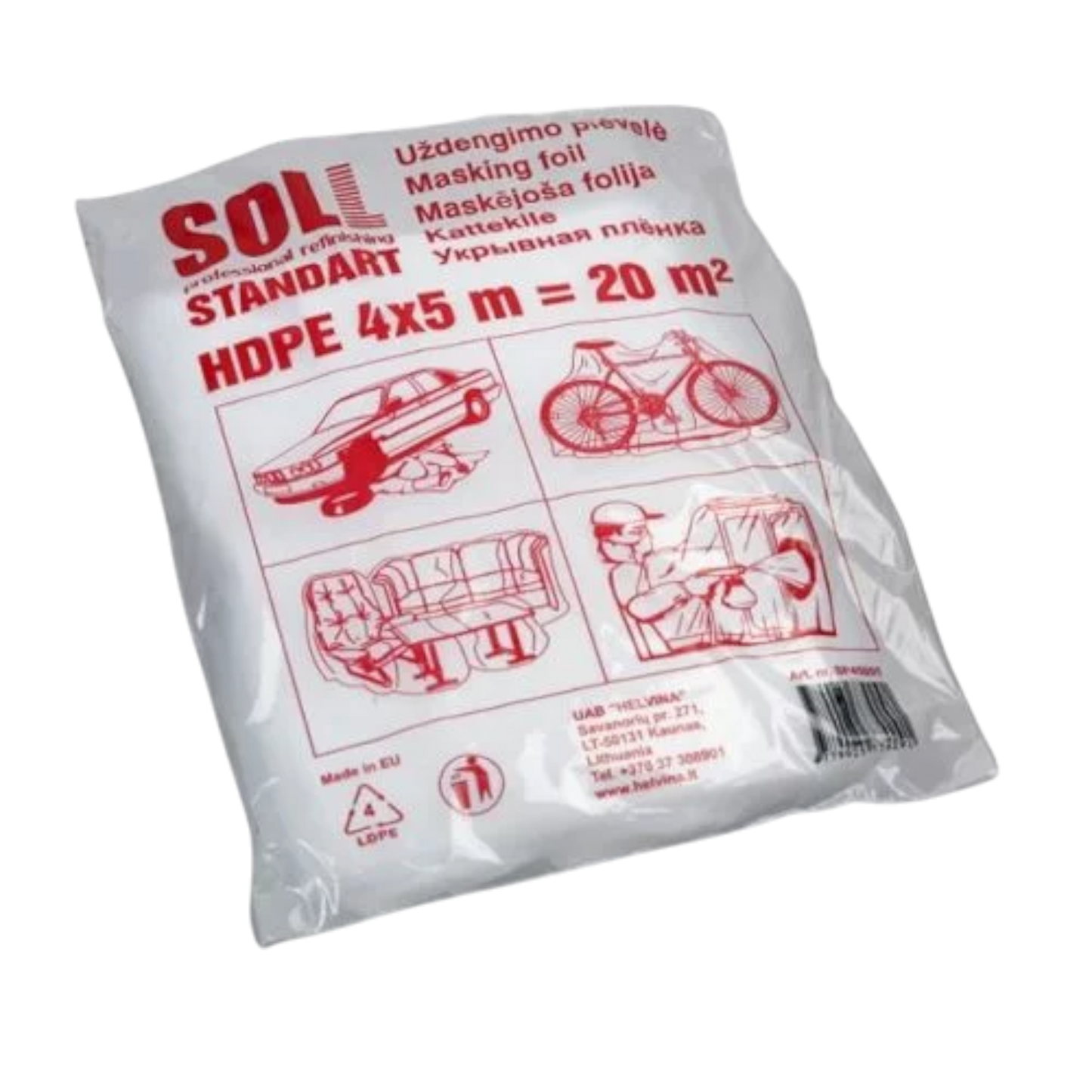 Folie SOLL Mascare Sstandard 4X5M