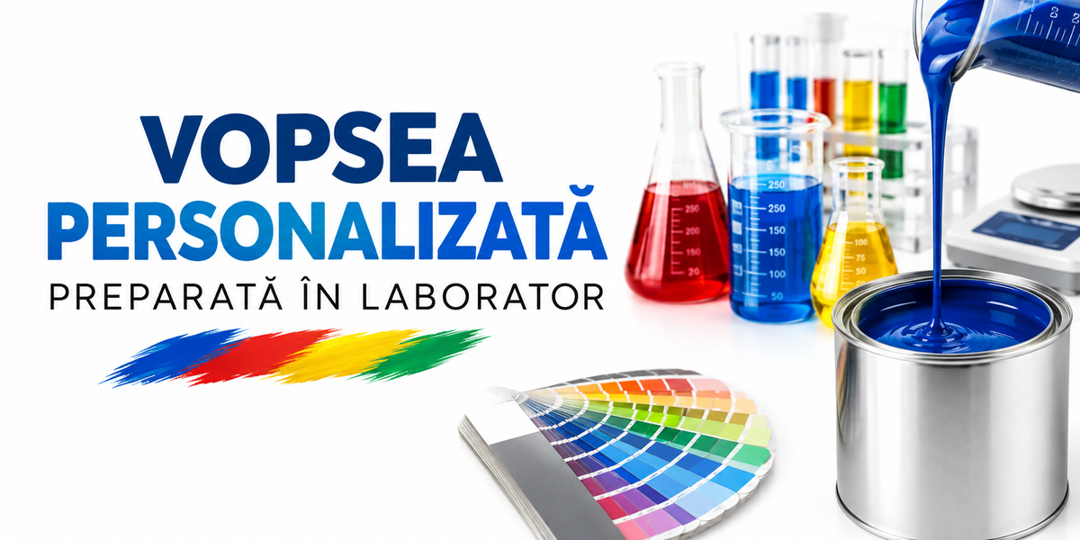 Vopsea Personalizata preprata in Laborator                   -cod culoare,                                             serie VIN,poza