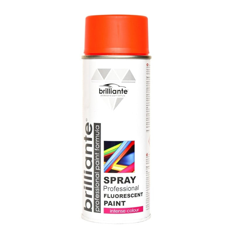 Spray Vopsea Fluorescent Brilliante Rosu 400ml